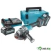 MAKITA GA 023 GM 201 - ПРОФЕСИОНАЛЕН АКУМУЛАТОРЕН БЕЗЧЕТКОВ ЪГЛОШЛАЙФ С ЕЛЕКТРИЧЕСКА СПИРАЧКА НА МОТОРА И РЕГУЛИРАНЕ НА ОБОРОТИТЕ